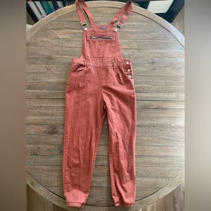 Wild Fable Burnt Orange Rust Overalls! Sz Small